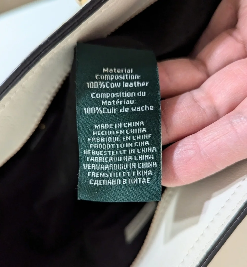 Lauren Ralph Lauren lrl leather